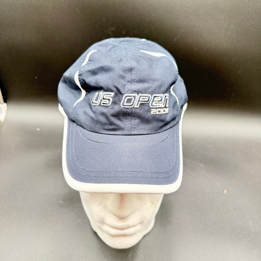 Vintage 2008 US Open Tennis Championships Hat Navy Blue Official USTA Imperial